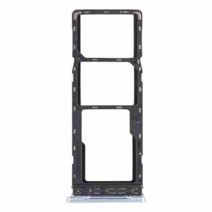 For Infinix Hot 10s / Hot 10T X689B X689 X689C SIM Card Tray + SIM Card Tray + Micro SD Card Tray (Silver)
