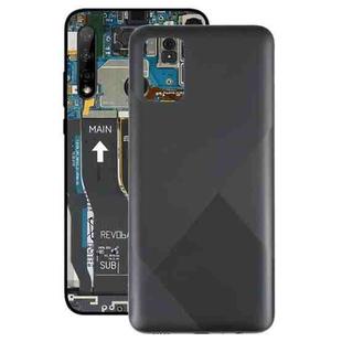 For Samsung Galaxy A02s Battery Back Cover (Black)