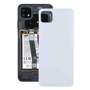 For Samsung Galaxy A22 5G Battery Back Cover (White)