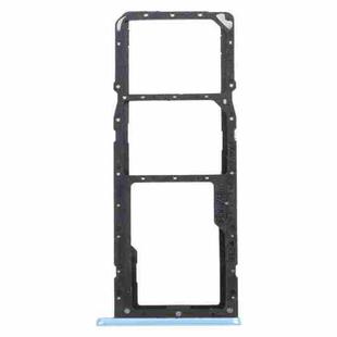 For OPPO Realme C20 / Realme C20A RMX3063, RMX3061  SIM Card Tray + SIM Card Tray + Micro SD Card Tray (Blue)