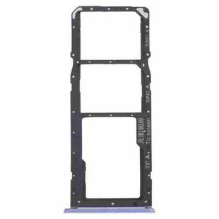 For OPPO Realme 7 5G RMX2111  SIM Card Tray + SIM Card Tray + Micro SD Card Tray (Blue)