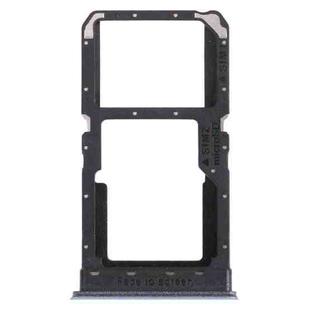 For OPPO Realme V5 5G  SIM Card Tray + SIM Card Tray / Micro SD Card Tray (Silver)