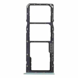 For OPPO Realme 7i (Global)  SIM Card Tray + SIM Card Tray + Micro SD Card Tray (Green)