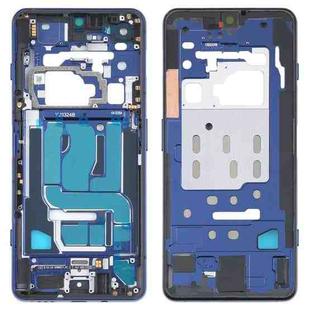 Original Front Housing LCD Frame Bezel Plate for Xiaomi Black Shark 4 / Black Shark 4 Pro SHARK PRS-H0, SHARK PRS-A0 (Blue)