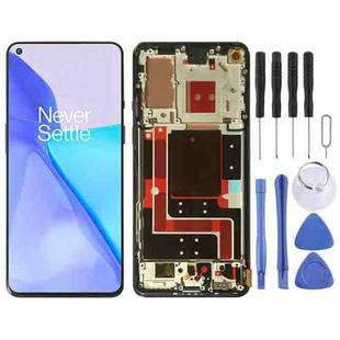 For OnePlus 9 LE2113 LE2111 LE2110 Digitizer Full Assembly With Frame Original LCD Screen (Blue)