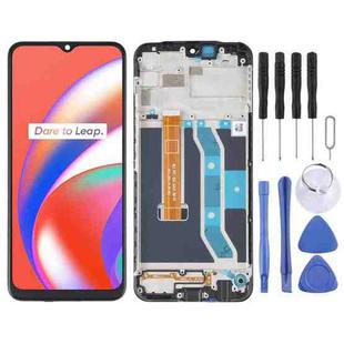 Original LCD Screen and Digitizer Full Assembly With Frame for OPPO Realme C12 RMX2189