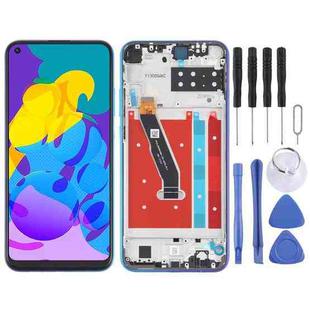 OEM LCD Screen for Honor Play 4T Digitizer Full Assembly With Frame(Blue)