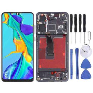 Original OLED LCD Screen for Huawei P30 Digitizer Full Assembly With Frame(Black)