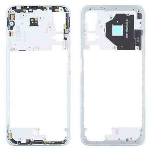 Original Middle Frame Bezel Plate for Xiaomi Redmi Note 10 5G / Redmi Note 10T 5G M2103K19G, M2103K19C(White)