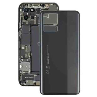 For OPPO Realme 8 4G RMX3085 Battery Back Cover (Black)