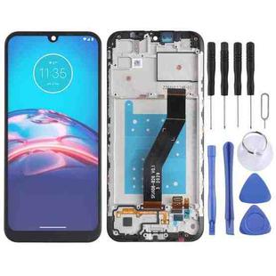 TFT LCD Screen for Motorola Moto E6i XT2053-5 Digitizer Full Assembly with Frame (Black)