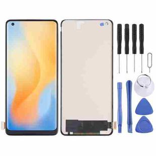 TFT Material LCD Screen and Digitizer Full Assembly (Not Supporting Fingerprint Identification) for vivo X50 Pro V2005A