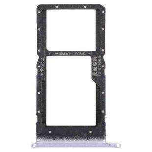 SIM Card Tray + SIM Card Tray / Micro SD Card Tray for Honor play 5T (Purple)