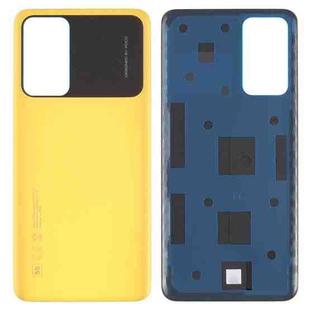 Original Battery Back Cover for Xiaomi Poco M4 Pro 5G(Yellow)