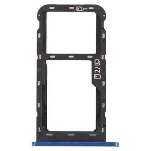 SIM Card Tray + Micro SD Card Tray for ZTE Blade A51 (Blue)