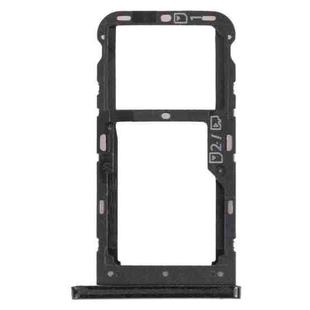 SIM Card Tray + SIM Card Tray / Micro SD Card Tray for ZTE Blade V10 Vita (Black)