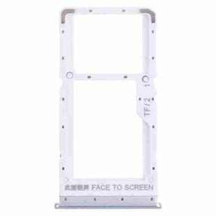 SIM Card Tray + SIM Card Tray / Micro SD Card Tray for Xiaomi Redmi Note 11 (China) 21091116AC / Redmi Note 11T 5G / Poco M4 Pro 5G 21091116AG, MZB0BGVIN(Silver)