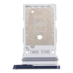 For Samsung Galaxy S21 FE 5G SM-G990B Original SIM Card Tray + SIM Card Tray (Blue)