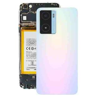 For OPPO A77s Original Battery Back Cover with Camera Lens Cover(Blue)