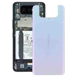 Glass Battery Back Cover for Asus Zenfone 7 Pro ZS671KS(White)