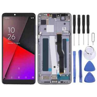 OEM LCD Screen for Vodafone Smart X9 VFD820  Digitizer Full Assembly with Frame（Silver)
