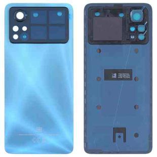 Original Battery Back Cover for Xiaomi Poco X4 Pro 5G (Blue)