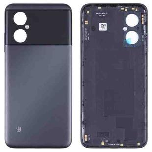 Original Battery Back Cover for Xiaomi Poco M4 5G / Poco M4 5G (India) / Redmi Note 11R(Black)