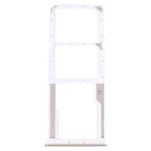 SIM Card Tray + SIM Card Tray + Micro SD card tray for Xiaomi Redmi Note 11 4G / Redmi Note 11S 4G(White)