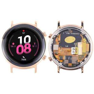 Original LCD Screen and Digitizer Full Assembly With Frame for Huawei Watch GT 2 42mm(Gold)