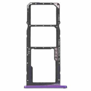SIM Card Tray + SIM Card Tray / Micro SD Card Tray for Huawei Enjoy 20e (Purple)