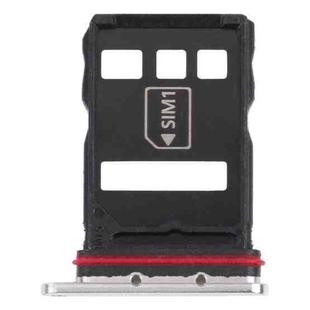 SIM Card Tray + NM Card Tray for Huawei P50 (Silver)