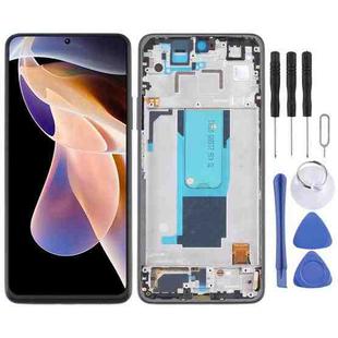 Original LCD Screen and Digitizer Full Assembly with Frame for Xiaomi Redmi Note 11 Pro China/Redmi Note 11 Pro+ 5G/11i/11i HyperCharge(Black)