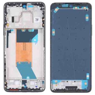 Front Housing LCD Frame Bezel Plate for Xiaomi Redmi K50 / Redmi K50 Pro(Black)