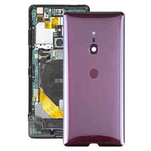 Original Battery Back Cover with Fingerprint for Sony Xperia XZ3(Rose Red)