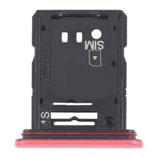 SIM Card Tray + Micro SD Card Tray for Sony Xperia 10 III (Red)