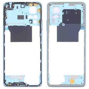 Middle Frame Bezel Plate for Xiaomi Poco X4 Pro 5G/Redmi Note 11E Pro(Blue)