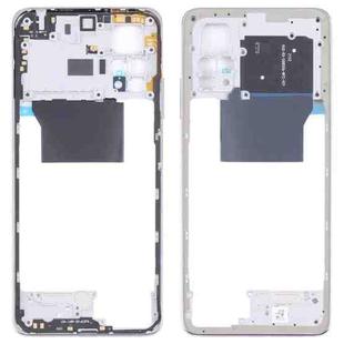 Middle Frame Bezel Plate for Xiaomi Poco X4 Pro 5G/Redmi Note 11E Pro(Silver)
