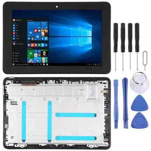 OEM LCD Screen for Asus Transformer Book T101HA Digitizer Full Assembly with Frame（Black)
