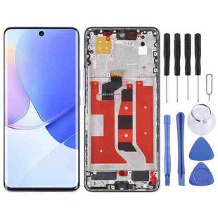 Original OLED LCD Screen for Huawei Nova 9 Digitizer Full Assembly with Frame(Purple)