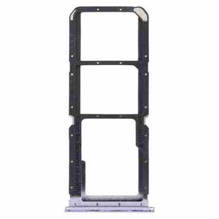 For OPPO A56 5G SIM Card Tray + SIM Card Tray + Micro SD Card Tray (Purple)