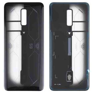 Battery Glass Back Cover for ZTE Nubia Red Magic 6S(Transparent Black)