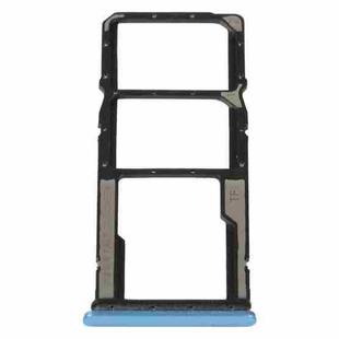 SIM Card Tray + SIM Card Tray + Micro SD Card Tray For Xiaomi Redmi 10A (Blue)