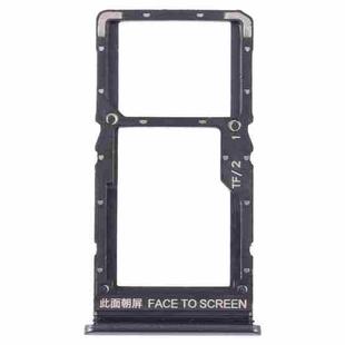 For Xiaomi Redmi Note 11SE SIM Card Tray + SIM Card Tray + Micro SD Card Tray (Black)