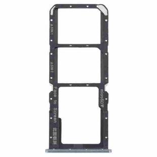 For OPPO A73 4G / F17 / A93 4G / A73 5G SIM Card Tray + SIM Card Tray + Micro SD Card Tray (Black)