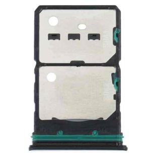 For OPPO Reno7 5G China / Reno7 5G SIM Card Tray + SIM Card Tray + Micro SD Card Tray (Black)