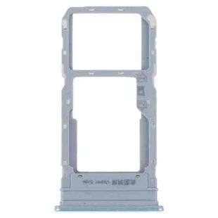 For vivo Y33S / Y33T SIM Card Tray + SIM / Micro SD Card Tray (Blue)