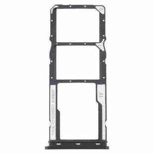 For Xiaomi Redmi A1 2022 / Redmi A1+ SIM Card Tray + SIM Card Tray + Micro SD Card Tray (Black)