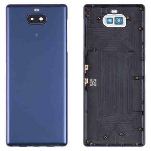 For Sony Xperia 10 Original Battery Back Cover(Blue)