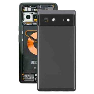For Google Pixel 6 Battery Back Cover with Middle Frame(Black)