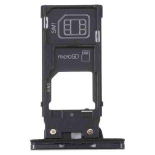 For Sony Xperia XZ2 Premium Original SIM Card Tray + SIM / Micro SD Card Tray (Black)